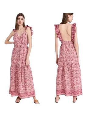 Faherty Hyland Maxi Sun Dress M